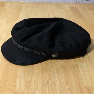 Brixton Fiddler Cap in Black - Size M
